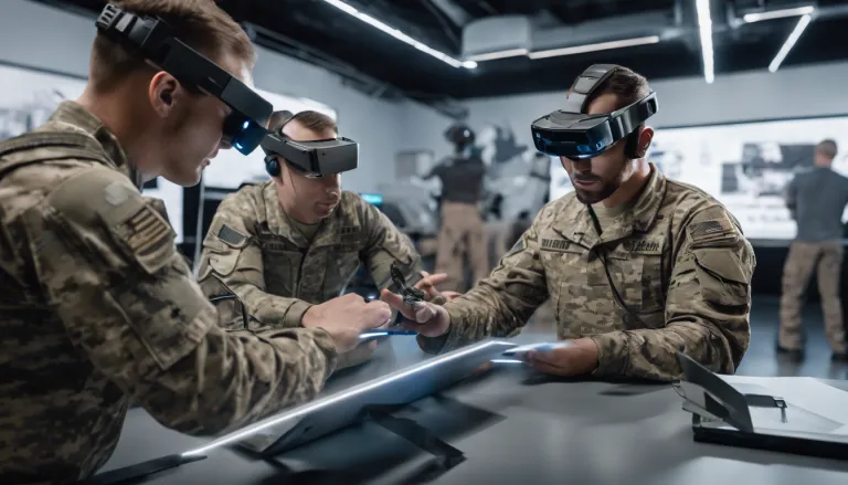 découvrez comment une entreprise de défense, fondée par le créateur de l'oculus, se positionne à la tête du projet de casque ar militaire de microsoft, alliant innovation technologique et applications militaires avancées.