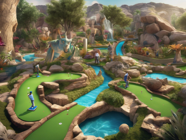 Le jeu de mini-golf le plus prisé de Quest dévoile un nouveau parcours aux dimensions mythiques
