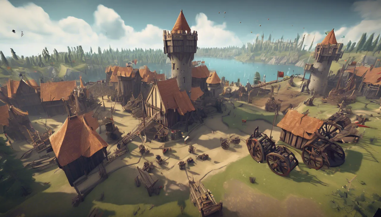 découvrez le jeu de physique innovant 'besiege', qui arrive sur quest en mai. ne manquez pas la bande-annonce captivante et préparez-vous à construire vos propres machines de siège dans cet univers fascinant !