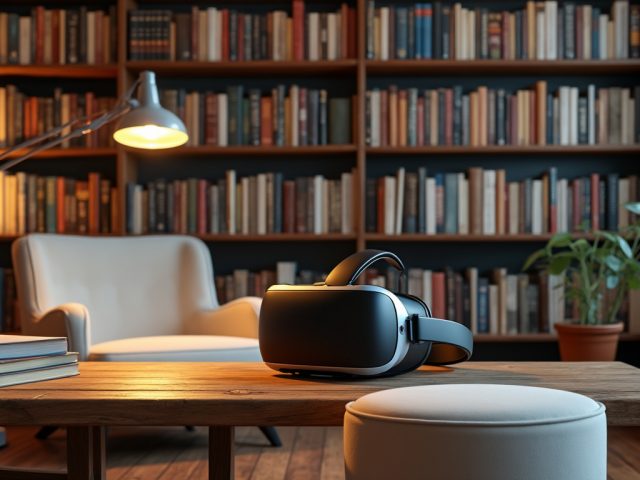 Découvrez le casque de réalité virtuelle à la médiathèque de Saint-Briac