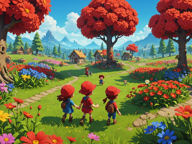 Les fleurs rouges se transforment en catana pour séduire la génération des jeunes aventuriers