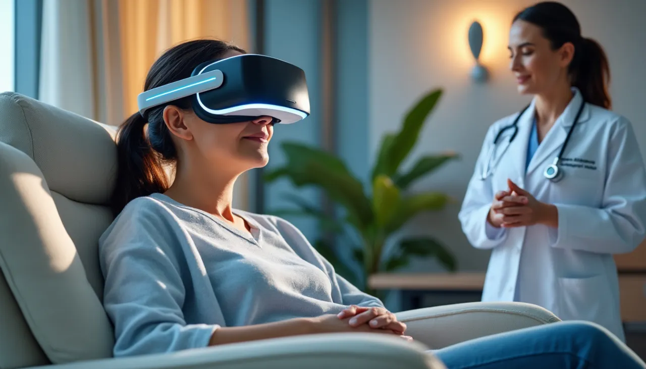 découvrez comment un casque de réalité virtuelle révolutionne l'expérience des patients en chimiothérapie à fontenay-le-comte, offrant une immersion apaisante pour réduire le stress et améliorer le bien-être pendant les traitements.