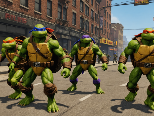 Un jeu en co-op des tortues ninjas adolescentes en réalité virtuelle prévu pour 2026 sur Quest et PC