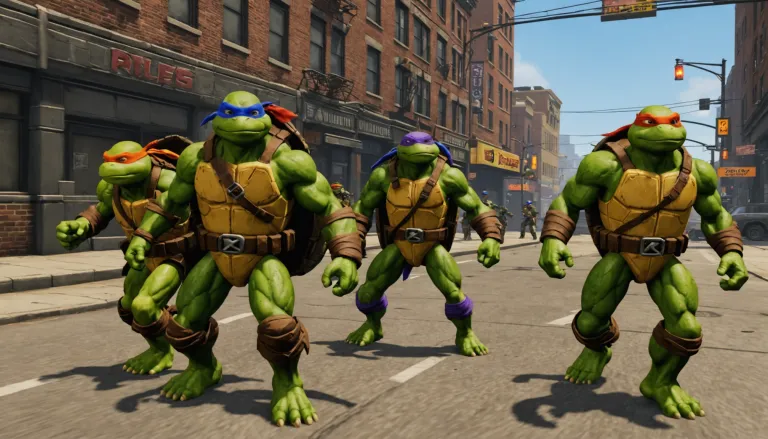 plongez dans l'univers des tortues ninja avec notre jeu en co-op en réalité virtuelle, prévu pour 2026 sur quest et pc. rejoignez leonardo, michelangelo, donatello et raphael dans des aventures palpitantes où l'amitié et l'esprit d'équipe sont essentiels pour triompher des ennemis. préparez-vous à vivre une expérience immersive et dynamique à travers les rues de new york et au-delà!