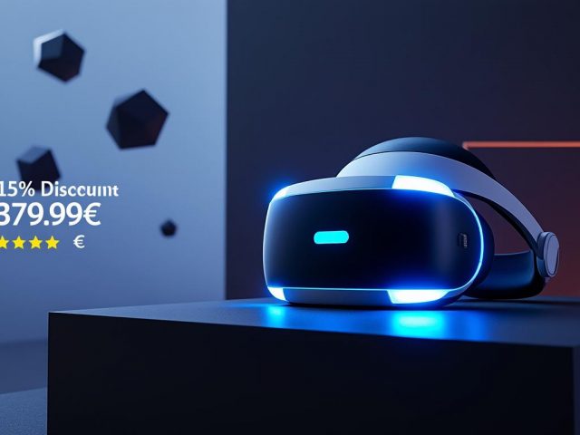 Une offre imbattable : le casque de réalité virtuelle Sony PlayStation VR2 à 379,99 € avec une remise de 15 %, noté 5 étoiles