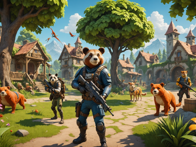 le célèbre jeu multijoueur de quest, &lsquo;animal company&rsquo;, reçoit une mise à jour pour le mode PvP shooter