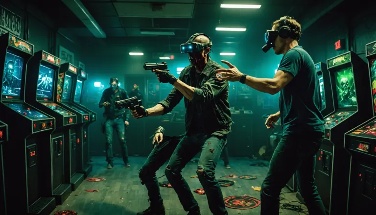 découvrez notre critique de 'zombie army vr', un jeu d'arcade palpitant où vous affrontez des légions de zombies. plongez dans un univers intense et sanglant, riche en action, et voyez pourquoi ce slasher se démarque par son gameplay captivant et ses mécaniques innovantes. oserez-vous relever le défi ?