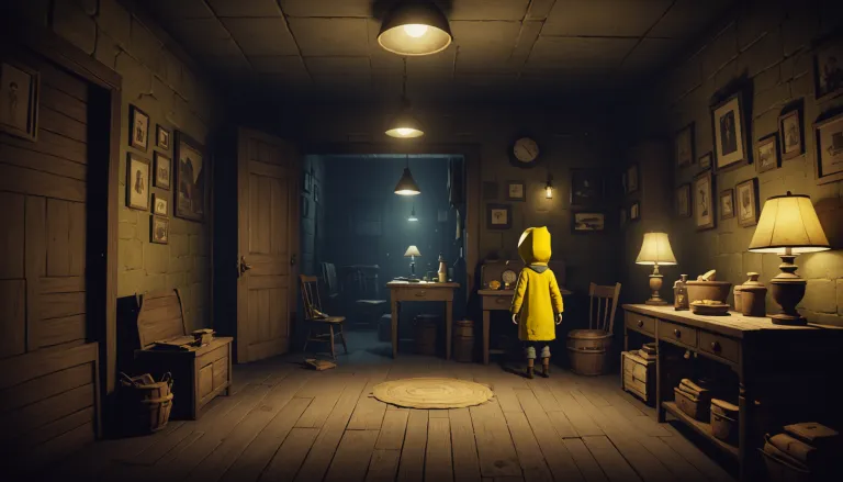 découvrez l'univers captivant de 'little nightmares' en réalité virtuelle ! plongez dans cette célèbre série de jeux de plateformes et d'énigmes de bandai namco et préparez-vous à vivre une expérience immersive et terrifiante qui éveillera vos sens. ne manquez pas cette opportunité unique de résoudre des mystères et d'échapper à vos pires cauchemars.