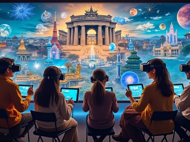 L&rsquo;alliance des tablettes et de la réalité virtuelle : une nouvelle ère pour explorer la culture