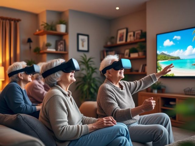Panazol : comment la réalité virtuelle offre des voyages inédits aux seniors