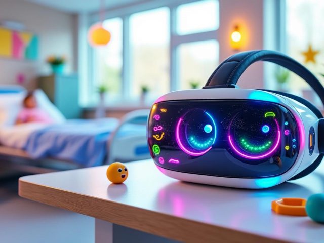 Un casque de réalité virtuelle pour offrir réconfort et divertissement aux enfants hospitalisés à Maubeuge