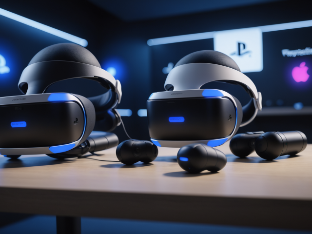 découverte des manettes sense du psvr 2 en action avec le vision pro