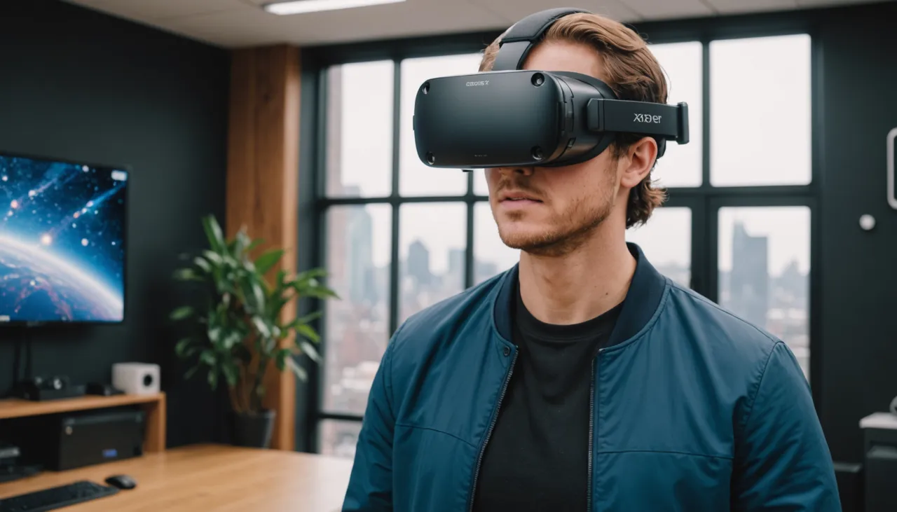 découvrez le nouveau casque de meta, une innovation promettant un design mince et puissant. équipé d'une unité de calcul en forme de galette, il redéfinit l'expérience immersive prévue pour 2026.