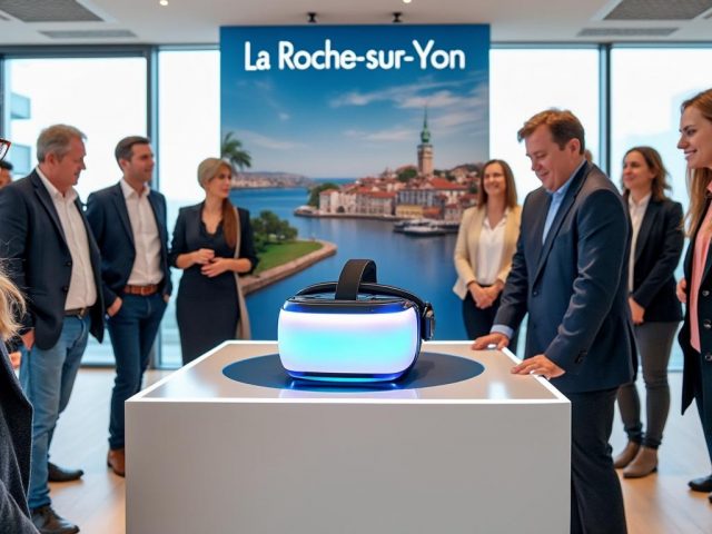 À la découverte du nouveau casque de réalité virtuelle proposé par l&rsquo;office du tourisme de La Roche-sur-Yon