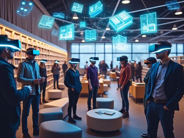 Découvrez la réalité virtuelle : une première immersion à la bibliothèque de Plumieux