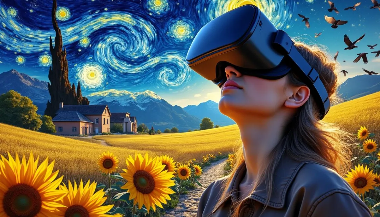 plongez dans l'univers captivant de vincent van gogh avec une expérience de réalité virtuelle à fonsorbes. explorez ses chefs-d'œuvre comme jamais auparavant et laissez-vous transporter dans ses paysages imaginaires.