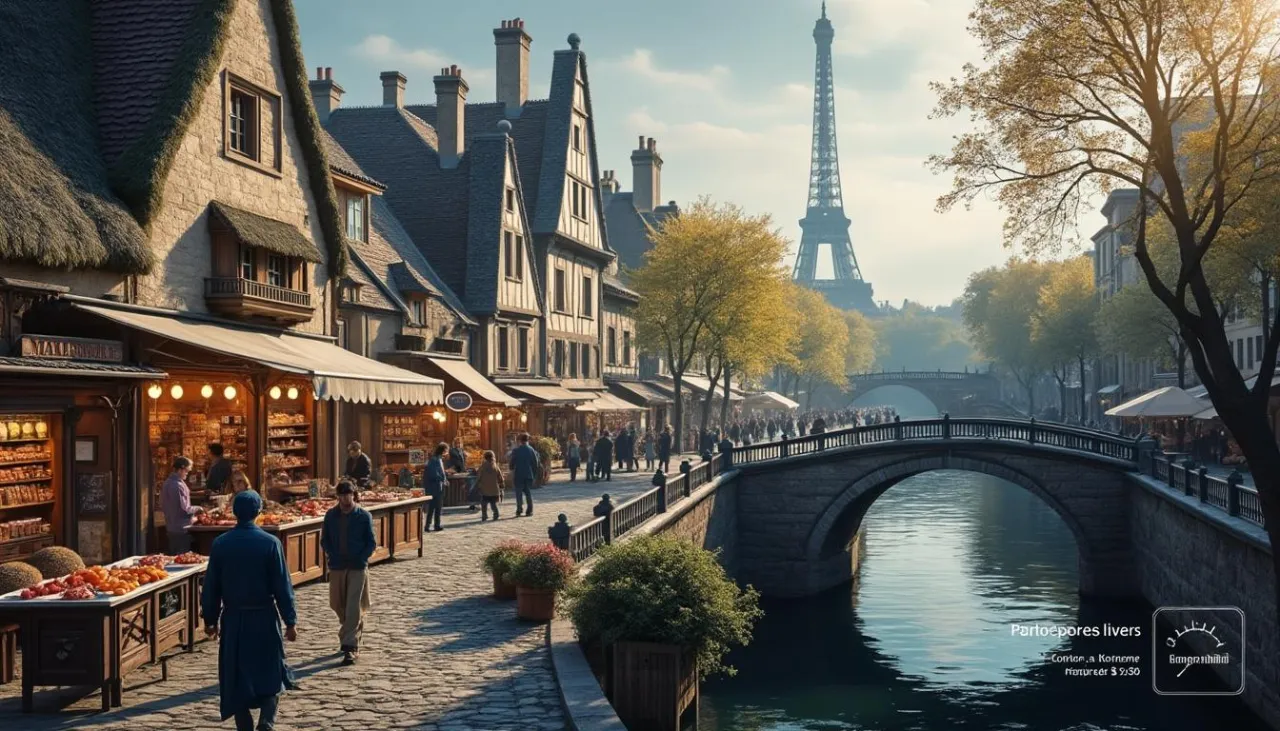 vivez une expérience immersive unique en réalité virtuelle et plongez dans l'histoire fascinante de paris il y a dix siècles. parcourez les rives de la seine et découvrez les monuments emblématiques de l'époque médiévale au travers d'une balade interactive qui vous transportera dans le passé.