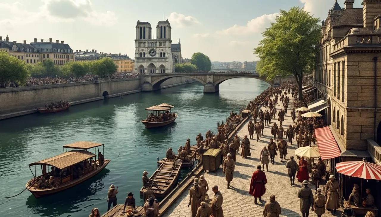 plongez dans l'histoire en explorant paris tel qu'il était il y a dix siècles grâce à notre expérience immersive de réalité virtuelle le long de la seine. découvrez les trésors cachés de la ville tout en vivant une aventure inoubliable.
