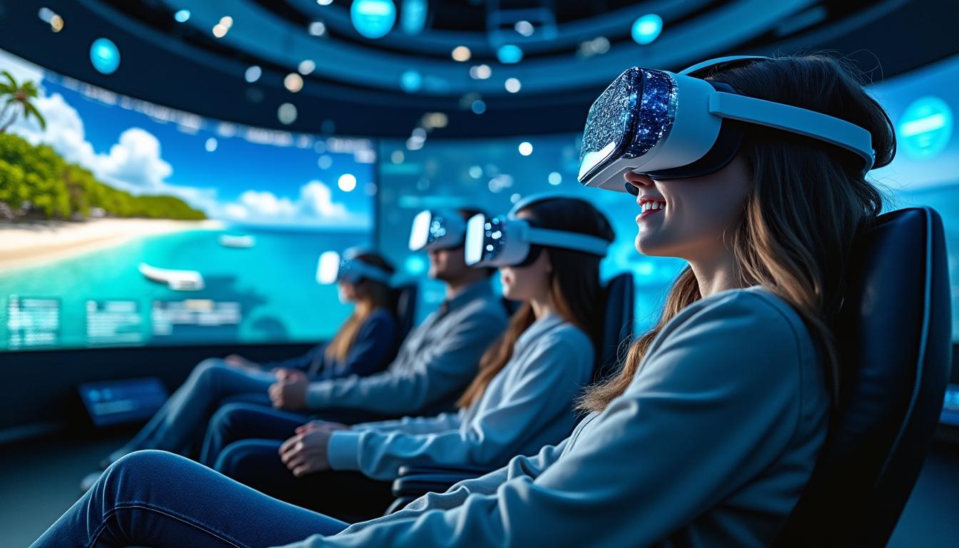 explorez comment la réalité virtuelle transforme l'expérience de voyage, en offrant une alternative innovante au tourisme traditionnel et en soulevant des questions sur sa nécessité dans un contexte écologique.