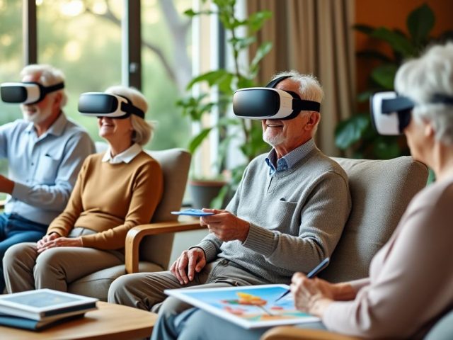 Loire-Atlantique : la réalité virtuelle au service du bien-être des seniors