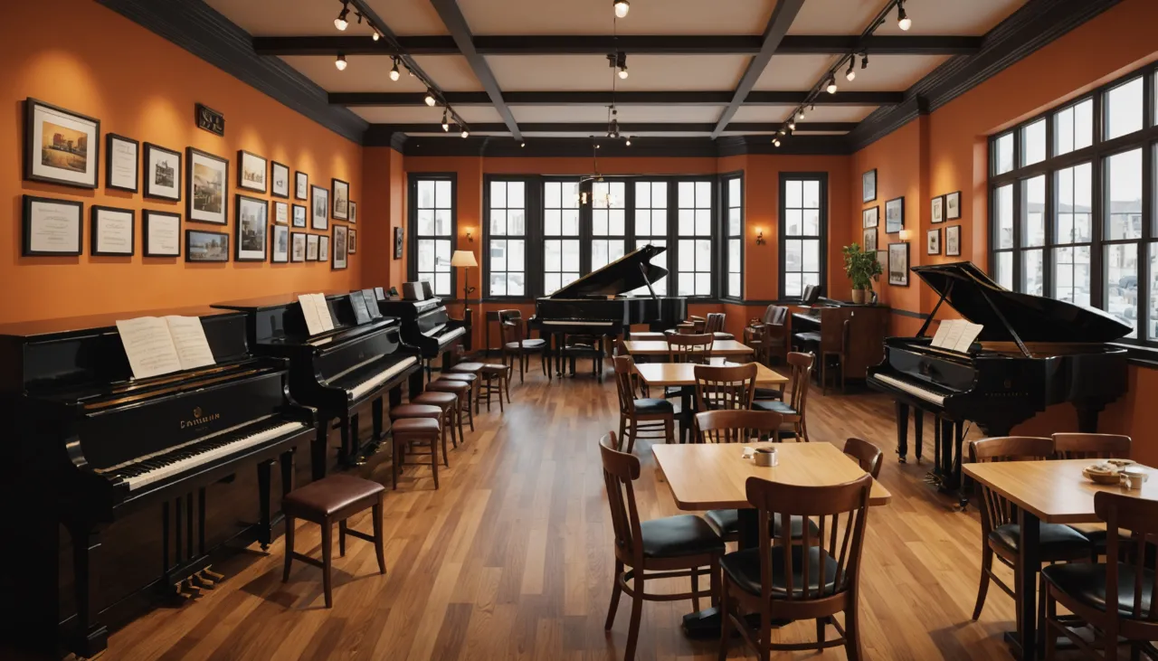 découvrez pianocafé, une méthode innovante et audacieuse qui transforme l'apprentissage du piano en une expérience ludique et agréable. apprenez à jouer de manière interactive et créative grâce à des cours adaptés à tous les niveaux. rejoignez-nous pour faire de la musique en vous amusant !