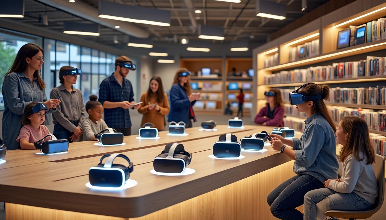 explorez l'univers fascinant de la réalité virtuelle à la médiathèque de bas-en-basset. découvrez notre sélection de casques vr pour vivre des expériences immersives uniques, adaptées à tous les âges. rejoignez-nous pour une aventure technologique enrichissante!