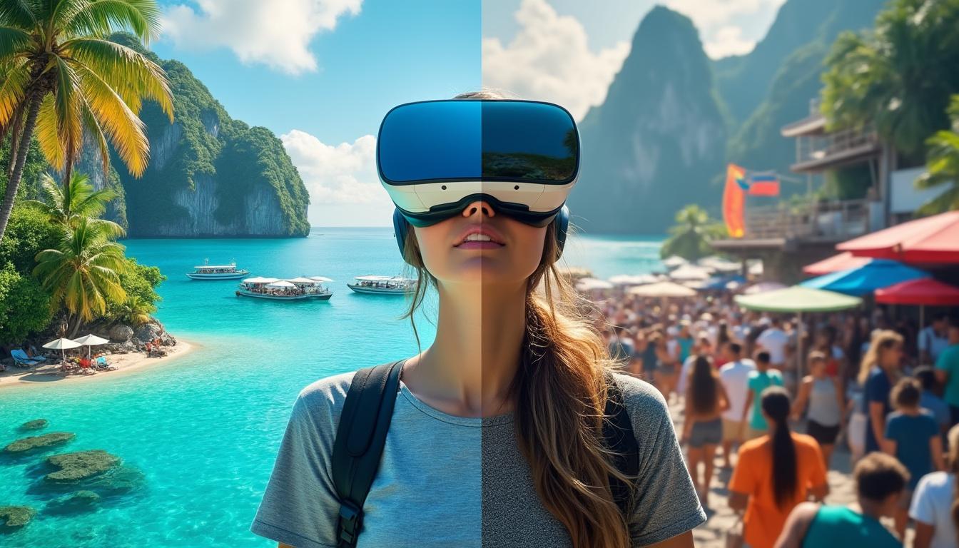 découvrez comment la réalité virtuelle révolutionne le secteur du voyage : simple alternative immersive ou solution durable pour préserver la planète ? analyse des enjeux et perspectives de cette technologie face au tourisme traditionnel.