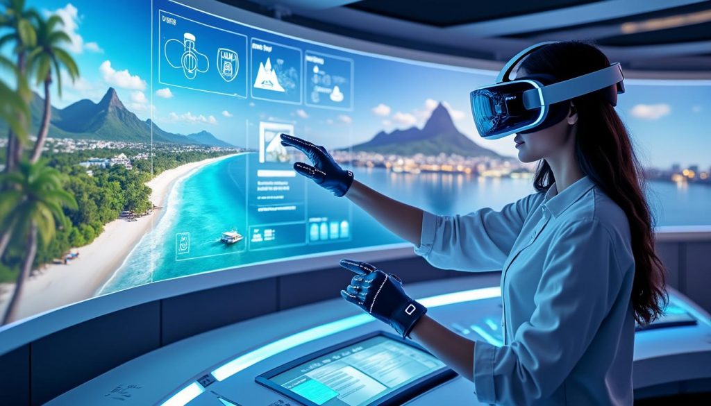 voyager autrement la réalité virtuelle, avenir durable du tourisme — free download