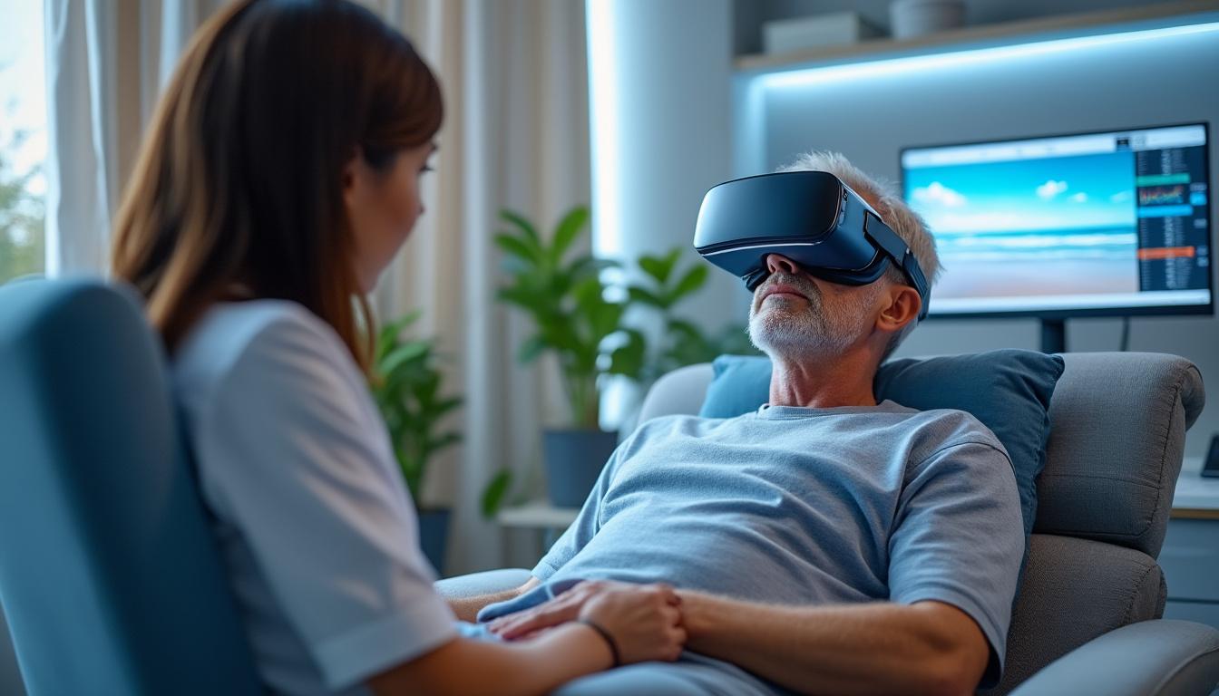 découvrez comment les casques de réalité virtuelle représentent une solution innovante pour soulager la douleur, d'après des chercheurs. plongez dans les bénéfices de cette technologie révolutionnaire pour le bien-être des patients.