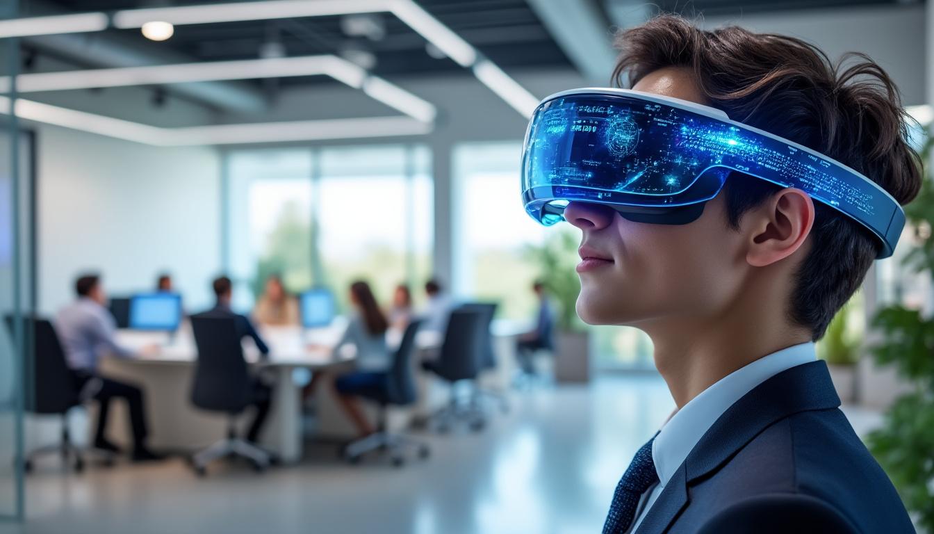 découvrez le nouveau casque de réalité augmentée magic leap de seconde génération : un design plus compact, un champ de vision élargi et des performances améliorées pour une expérience immersive inédite.