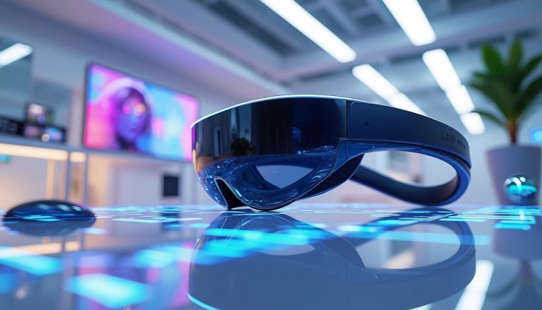 découvrez le nouveau casque de réalité augmentée magic leap de seconde génération : un design plus compact, un confort amélioré et un champ de vision élargi pour une expérience immersive inégalée.