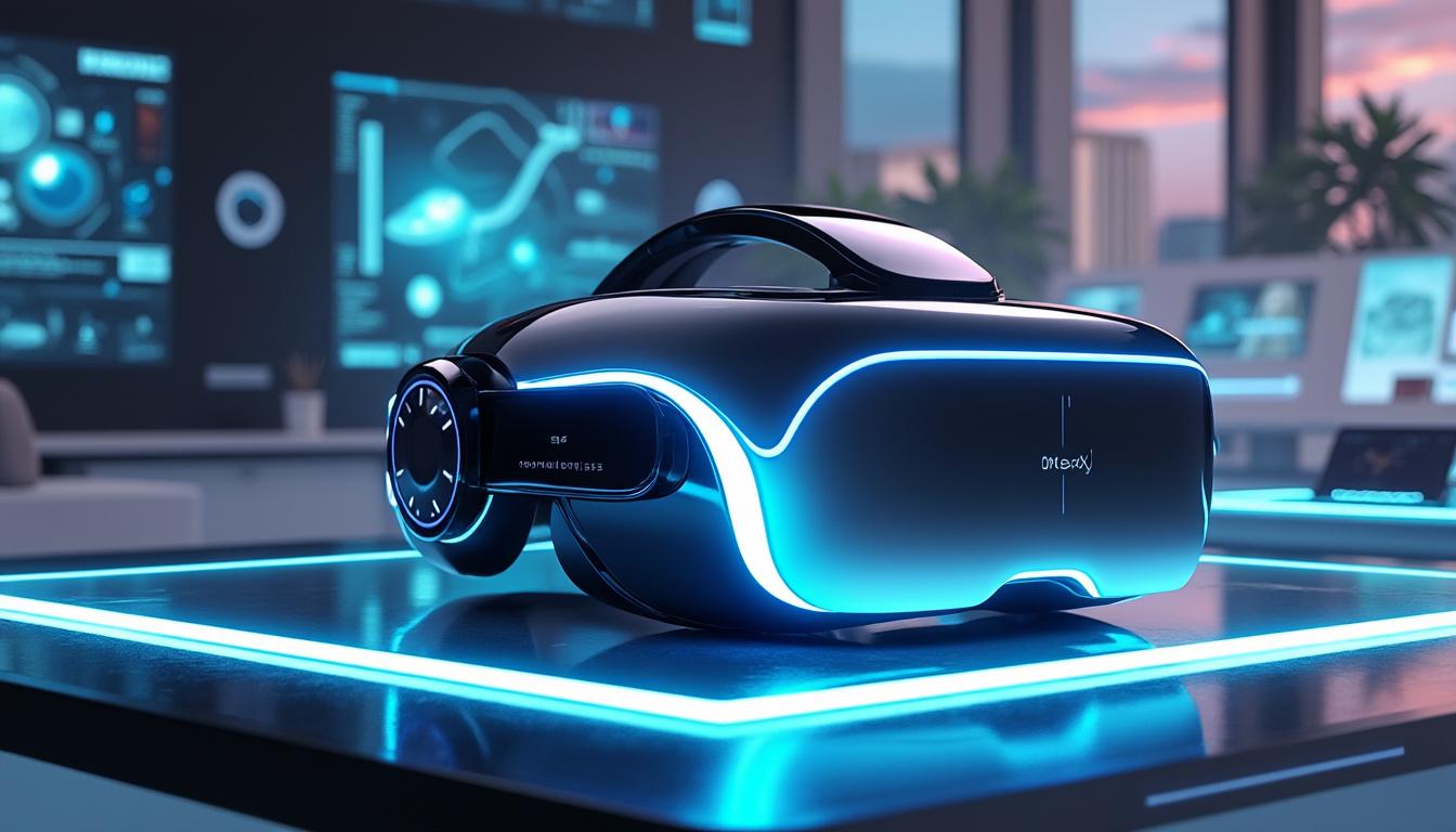 découvrez le tiramisu de meta, un casque de réalité virtuelle révolutionnaire alliant des dimensions audacieuses à une technologie de pointe. plongez dans une expérience immersive sans précédent et transformez votre vision du divertissement grâce à ce prototype innovant.