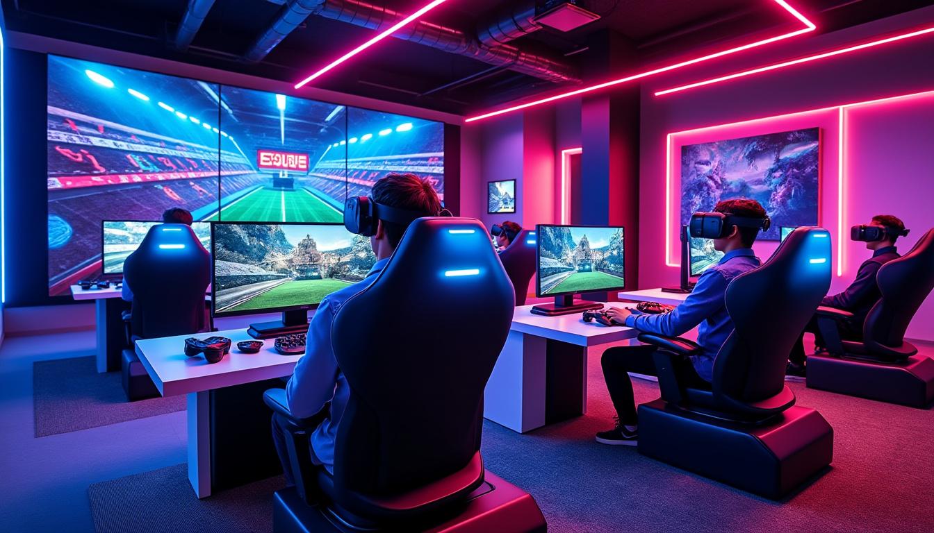 découvrez mon expérience immersive chez eva, la salle d'esport en réalité virtuelle près de caen : plongez dans un univers innovant, convivial et ultra réaliste pour vivre le gaming d'une toute nouvelle façon !
