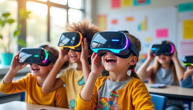 découvrez notre sélection des meilleurs casques vr pour enfants en 2025 ! profitez des dernières technologies de rentrée scolaire pour allier apprentissage immersif et sécurité. conseils, comparatifs et guides pour bien choisir un casque adapté à chaque âge.