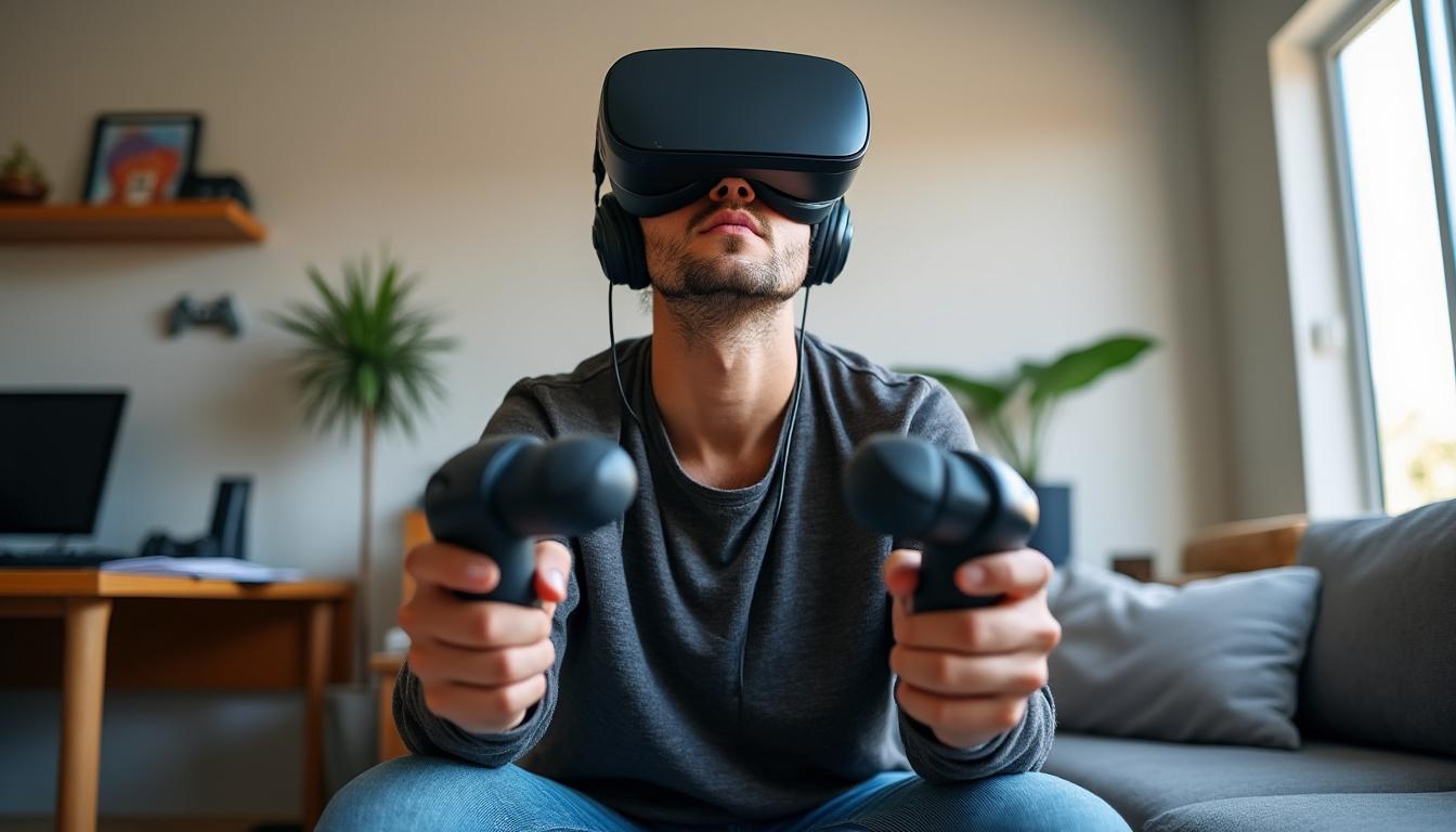 découvrez comment contrôler facilement la réalité virtuelle avec le mouvement de vos yeux et profitez d'une expérience immersive, intuitive et innovante.