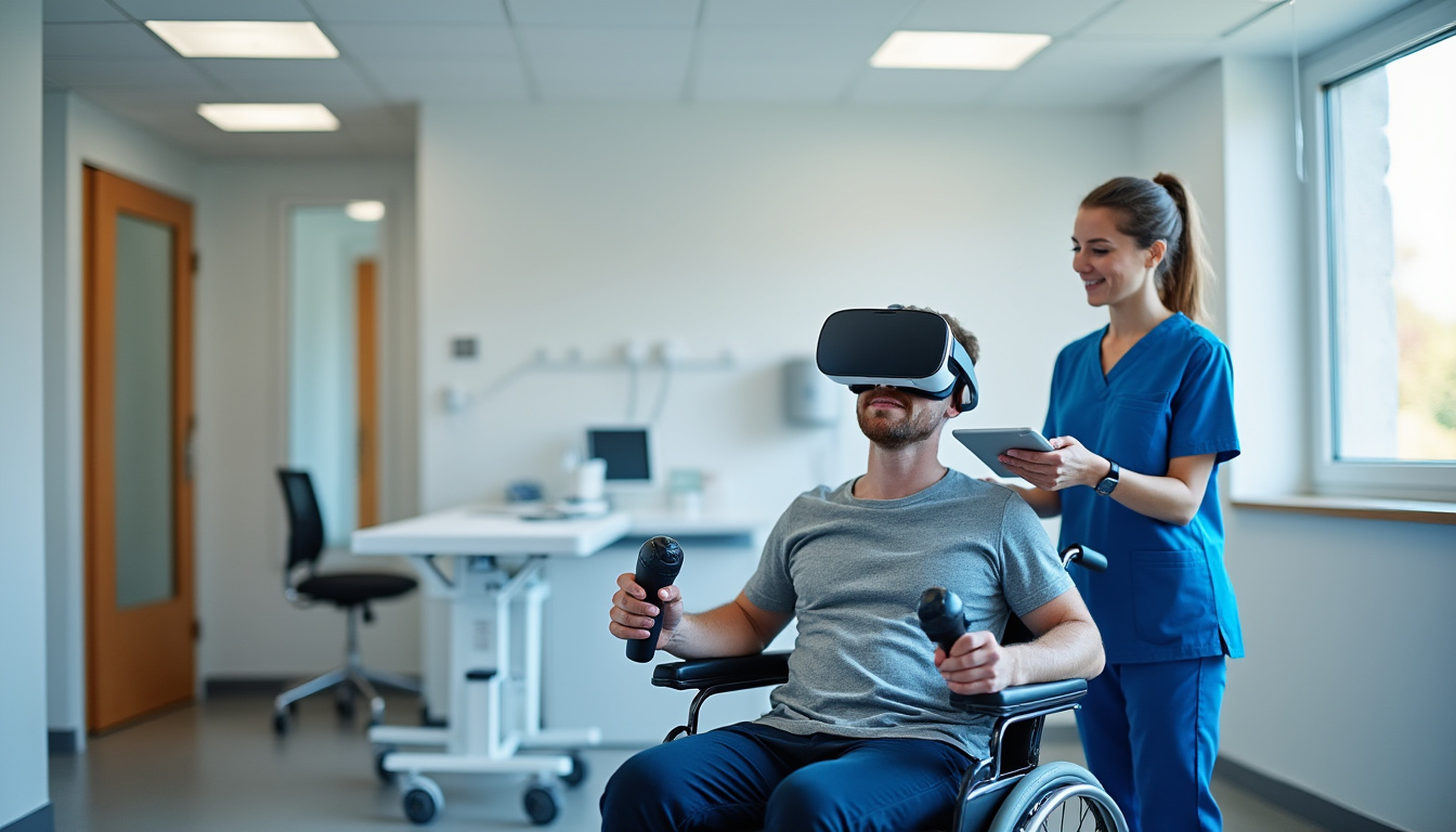 découvrez comment l'hôpital de guingamp utilise la réalité virtuelle pour améliorer la rééducation des patients, offrant des solutions innovantes et motivantes pour faciliter leur rétablissement.