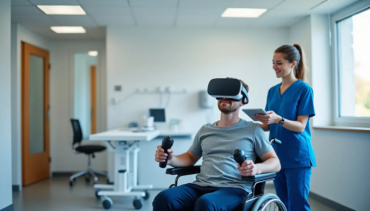 découvrez comment l'hôpital de guingamp utilise la réalité virtuelle pour améliorer la rééducation des patients, offrant des solutions innovantes et motivantes pour faciliter leur rétablissement.