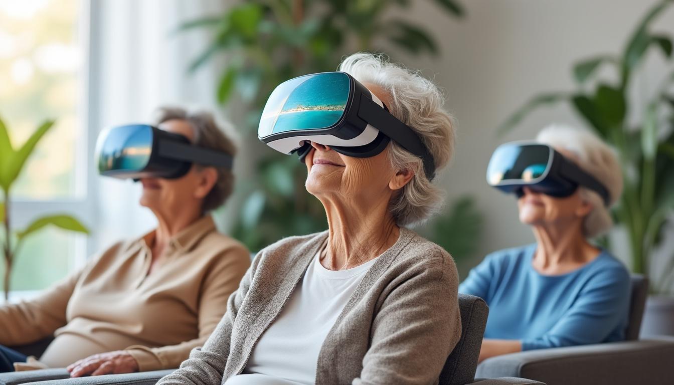 découvrez comment l’ehpad d’algrange propose à ses résidents une aventure inédite grâce à la réalité virtuelle : une activité immersive qui ouvre la porte sur de nouveaux horizons et enrichit leur quotidien.