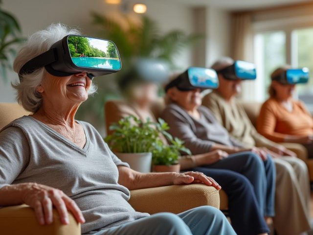 Algrange : Une expérience immersive en réalité virtuelle propulse les résidents de l’Ehpad vers de nouveaux horizons