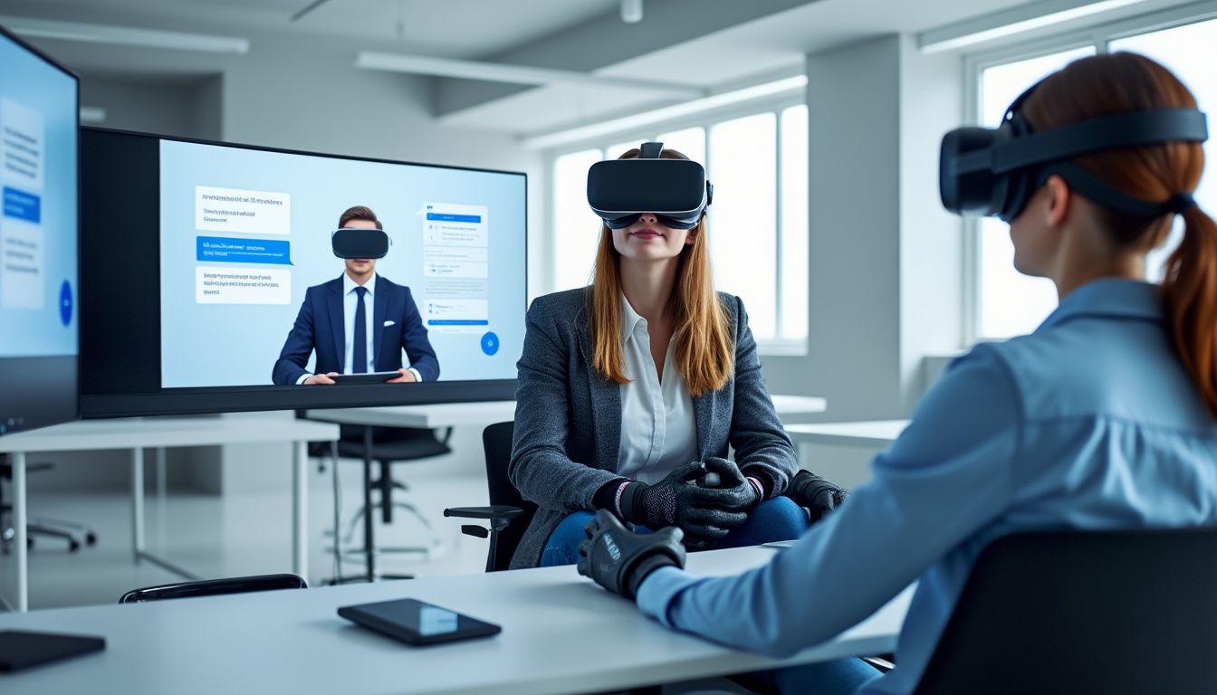 découvrez comment la réalité virtuelle révolutionne les entretiens d'embauche pour les jeunes de 18 à 25 ans en proposant des expériences immersives et innovantes afin de mieux se préparer au monde professionnel.