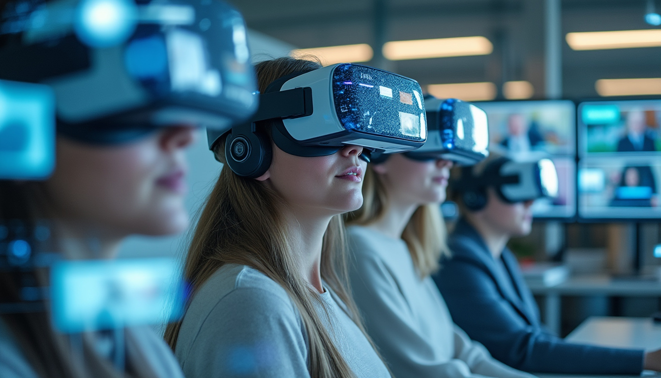 découvrez comment la réalité virtuelle révolutionne les entretiens d'embauche pour les jeunes de 18 à 25 ans, en leur offrant des expériences immersives pour se préparer efficacement au monde professionnel.