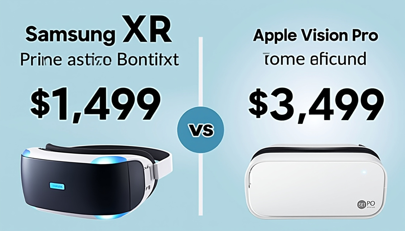 découvrez les dernières fuites sur le casque xr de samsung, avec une date de sortie prévue et un prix potentiel qui pourrait être plus abordable que le vision pro d’apple. restez informé des nouveautés en réalité mixte !