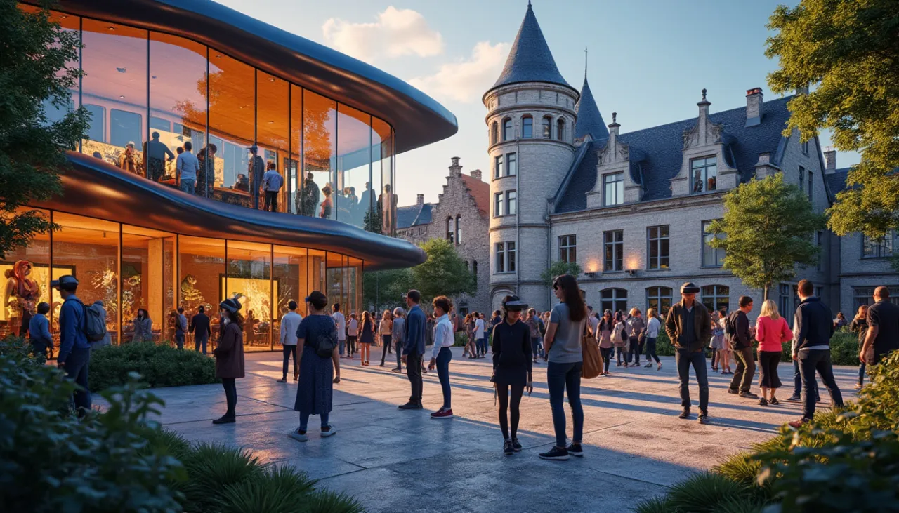 découvrez la micro-folie à domfront : vivez un voyage culturel immersif grâce à la réalité virtuelle et explorez des œuvres d’art du monde entier, pour petits et grands curieux.