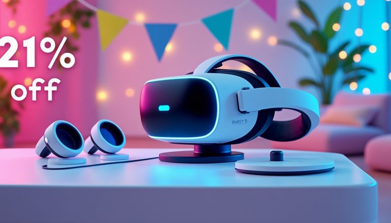 profitez des french days pour découvrir la réalité virtuelle avec le casque meta quest 3, proposé avec une réduction exceptionnelle de 21 %. une opportunité unique pour vivre une expérience immersive à prix réduit !