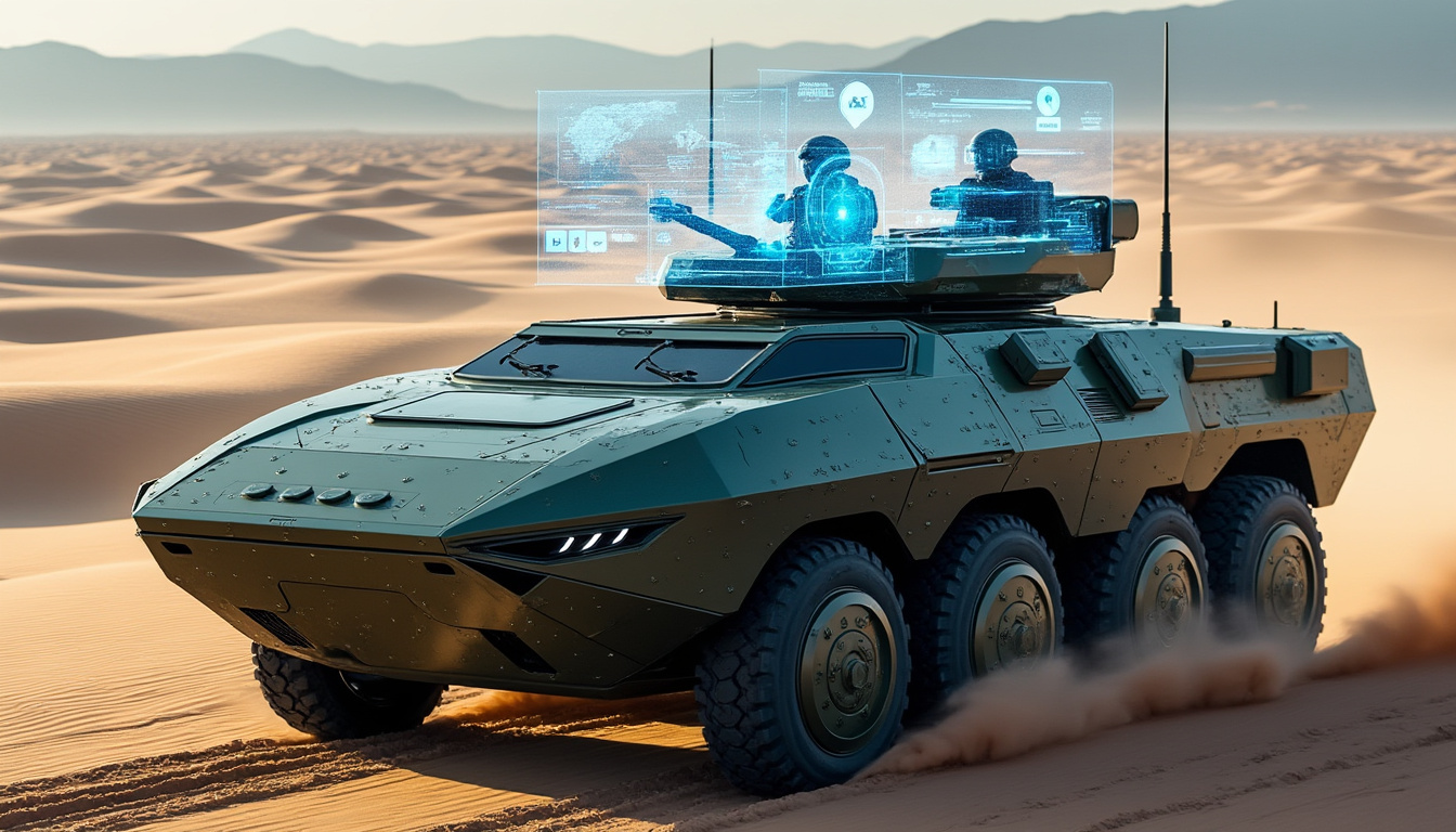 découvrez comment les véhicules blindés chinois intègrent la technologie de réalité augmentée pour offrir une vision panoramique à 360 degrés, améliorant ainsi la sécurité et l'efficacité sur le terrain.