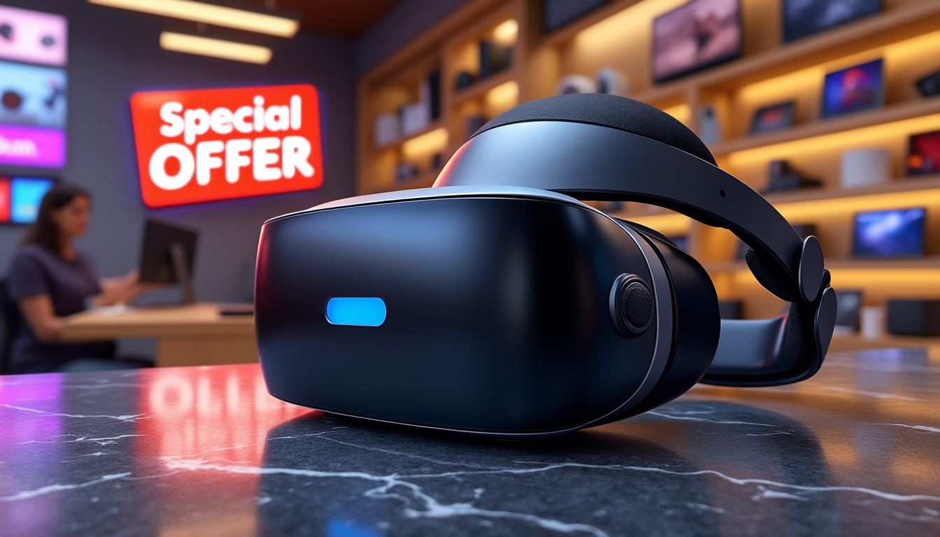 profitez d’une offre exceptionnelle sur le meta quest 3 en version 512 go : le casque de réalité virtuelle nouvelle génération à prix réduit. découvrez une expérience immersive ultime avec cette promo exclusive !