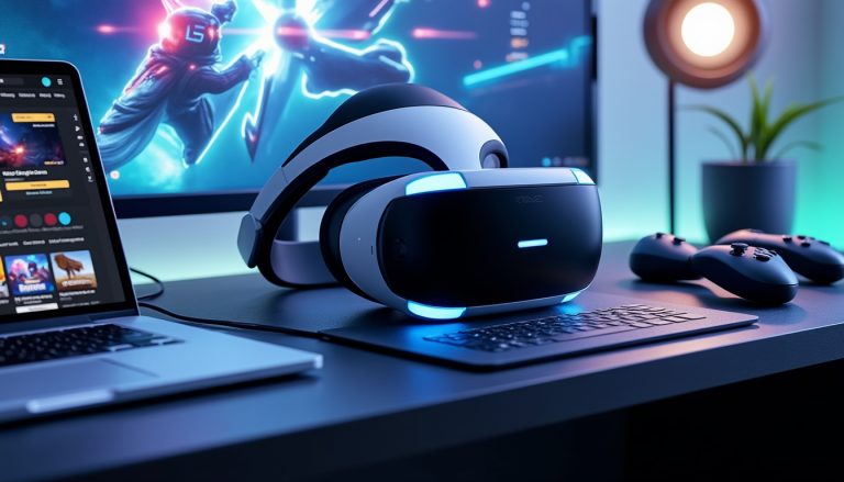 profitez d'une offre incontournable sur amazon : le casque de réalité virtuelle meta quest 3 est disponible à seulement 499,99 €. ne manquez pas cette occasion unique d’explorer l’univers vr avec l’un des meilleurs casques du marché !
