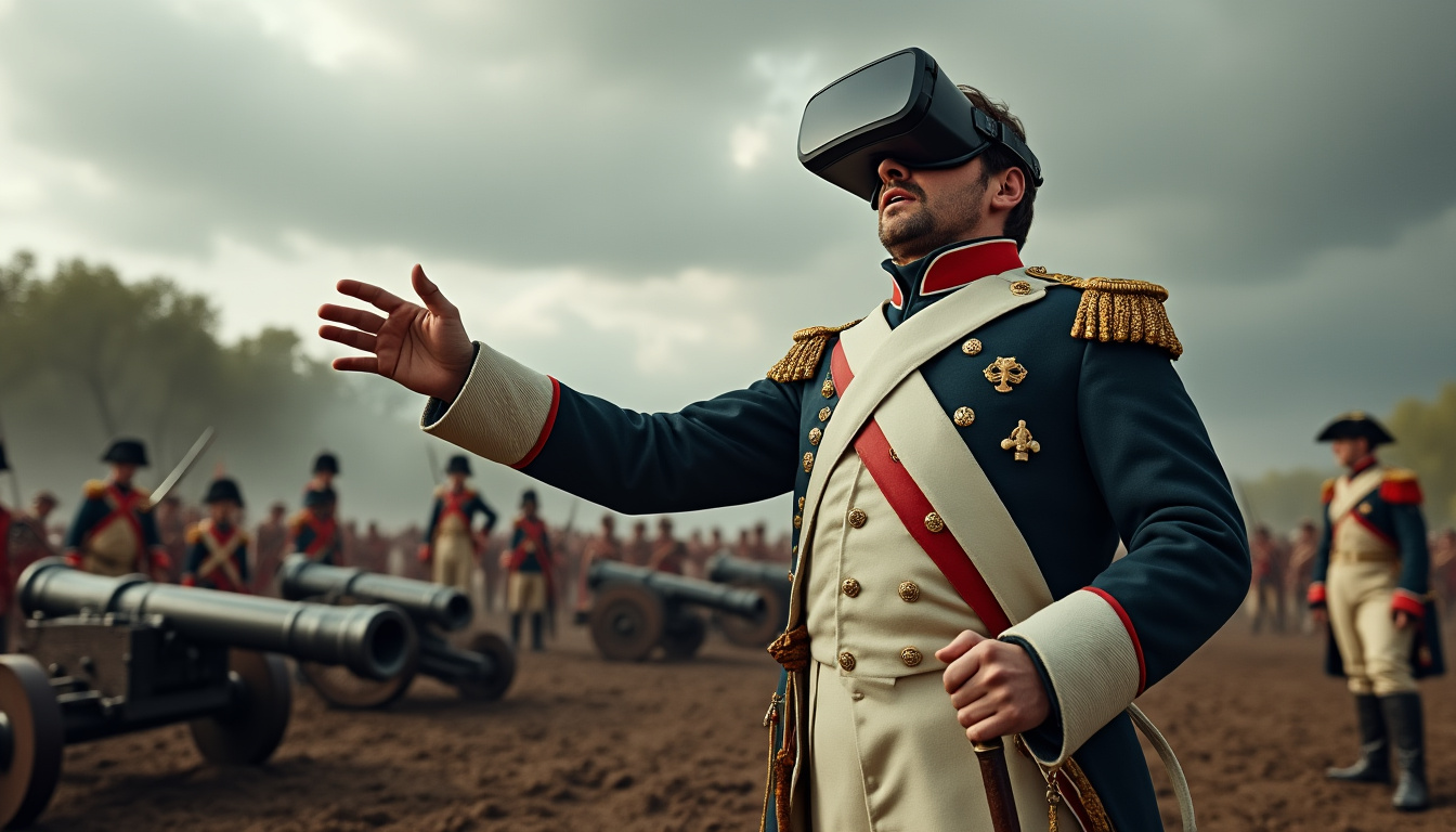 vivez une expérience inédite à dijon : plongez dans l’épopée napoléonienne en réalité virtuelle, guidé par un expert passionné de napoléon. un voyage historique interactif et captivant à ne pas manquer !