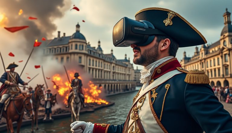 vivez une aventure inédite à dijon grâce à une expérience de réalité virtuelle immersive sur l'épopée napoléonienne, guidée par un expert passionné de napoléon. découvrez l’histoire comme si vous y étiez !