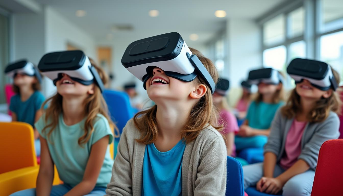 découvrez comment un dispositif de réalité virtuelle innovant aide les jeunes patients de l’hôpital de dieppe à trouver apaisement et réconfort durant leur séjour médical.